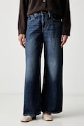 Levi's wide leg džíny dámské MIDDY WIDE LEG modré 0081Z