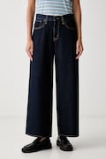 Levi's wide leg džíny dámské MIDDY WIDE LEG námořnické modré 0081Z