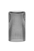 Čaša ferm LIVING Ripple Lid 200ml boja: siva