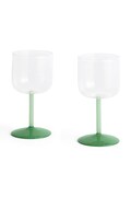 HAY glasses set 7,5 x 15 cm 2-pack green color