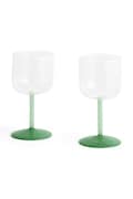 HAY glasses set 7,5 x 15 cm 2-pack green color