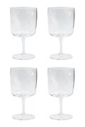 House Doctor set de pahare cu picior pentru vin 8 x 7,7 x 16 cm 900002107