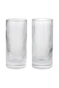Ferm Living zestaw szklanek ze szkła Ripple 1104274210