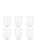 Bodum zestaw szklanek do kawy ze szkła borokrzemianowego 0,35 l 4559-10-12
