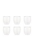 Bodum zestaw szklanek ze szkła borokrzemianowego 0,25 l 4558-10-12