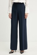 MAX&Co. spodnie NANTES damskie kolor granatowy proste high waist 2418131034200