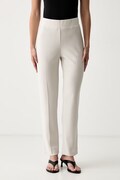 Joseph Ribkoff spodnie damskie beżowe high waist 143105CO