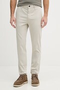 BOSS Orange spodnie męskie kolor beżowy w fasonie chinos 50510917