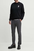 Панталон Tommy Hilfiger в сиво с кройка по тялото MW0MW28883