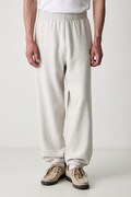 Drôle de Monsieur Slogan спортивні штани бавовняні чоловічі сірі high waist PERM-BP208-CO312