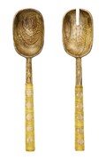 Šalátové lyžice Madam Stoltz 27 cm 2-pak viac farieb, MMS25.02.06
