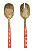 Šalátové lyžice Madam Stoltz 27 cm 2-pak viac farieb, MMS25.02.07