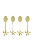 House Doctor set de linguri HDServe 4-pack culoarea galben