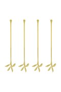 House Doctor shakere de cocktail HDServe 4 x 19 cm 4-pack culoarea galben, 900001092
