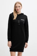 Armani Exchange sukienka bawełniana czarna XW001453 AF10830