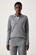 MC2 Saint Barth sweter damski wełniany szary EZE0003