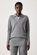 MC2 Saint Barth sweter damski wełniany szary EZE0003