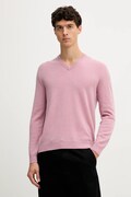 Μάλλινο πουλόβερ United Colors of Benetton ανδρικό, χρώμα: γκρι, 1002U4407