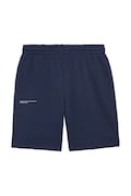 Pangaia pantaloni scurți KIDS' 365 MIDWEIGHT LONG SHORTS culoarea bleumarin, talie reglabila, 10000425