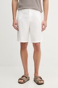 Armani Exchange къс панталон мъжки с лен бял 8NZS67 ZNFNZ