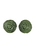 Byon podstawka na kubek Veggie 10 cm 2-pack kolor zielony