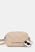 Kabelka Karl Lagerfeld béžová farba, A1W30135