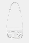 Diesel torebka skórzana 1DR 1DR M shoulder bag kolor biały X09568.PR818