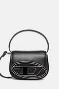 Diesel torebka skórzana 1DR 1DR kolor czarny X08709.PR818