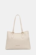 Valentino Bags Geantă shopper pentru femei, cu imitație de piele bej VBS7LX01