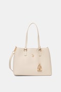U.S. Polo Assn. tote taška dámská z imitace kůže Jones béžová BEUJE8662WVP