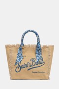 MC2 Saint Barth torebka shopper damska bawełniana beżowa VANI045