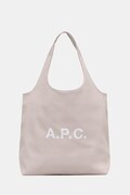 A.P.C. tote ninon чанта от имитация на кожа бежова PUAAT.M61565