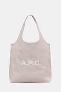 A.P.C. tote ninon чанта от имитация на кожа бежова PUAAT.M61565