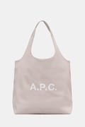 A.P.C. сумка зі штучної шкіри tote ninon бежева PUAAT.M61565