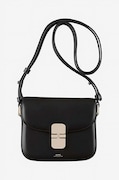 A.P.C. poșetă de piele A.P.C. Sac Grace Mini culoarea negru PXBMW-F61515