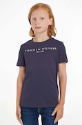 Tommy Hilfiger tricou de bumbac pentru copii culoarea bleumarin, cu imprimeu KS0KS00210