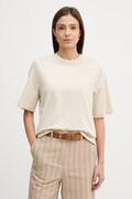 United Colors of Benetton t-shirt bawełniany damski kolor beżowy 3BL0E17G5