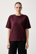 BOSS Orange T-shirt damski bawełniany C Enis Small Logo czerwony 50523256