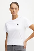 Karl Lagerfeld t-shirt bawełniany damski kolor biały A1W17025