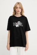 Бавовняна футболка Karl Lagerfeld колір чорний A3W17084