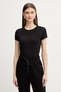 Armani Exchange t-shirt bawełniany damski kolor czarny XW001457 AF10356
