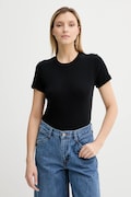 American Vintage tricou din bumbac culoarea negru, SON28G