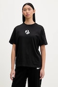 Karl Lagerfeld Jeans t-shirt damski kolor czarny B1W17086