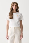 MC2 Saint Barth tricou pentru femei, din bumbac alb EMI0001
