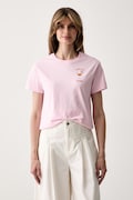 MC2 Saint Barth T-shirt damski bawełniany różowy EMI0001