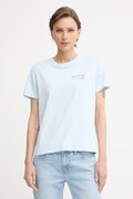MC2 Saint Barth T-shirt damski bawełniany niebieski EMI0001