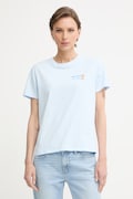 MC2 Saint Barth T-shirt damski bawełniany niebieski EMI0001