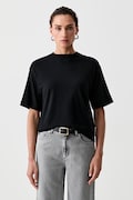 Marc O'Polo T-shirt damski z bawełną czarny 5000013473