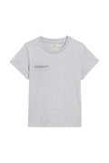 Kratka majica Pangaia KIDS' 365 MIDWEIGHT T-SHIRT siva barva, 10000430