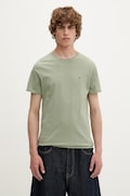 Tommy Jeans tričko pánske bavlnené zelené DM0DM04411